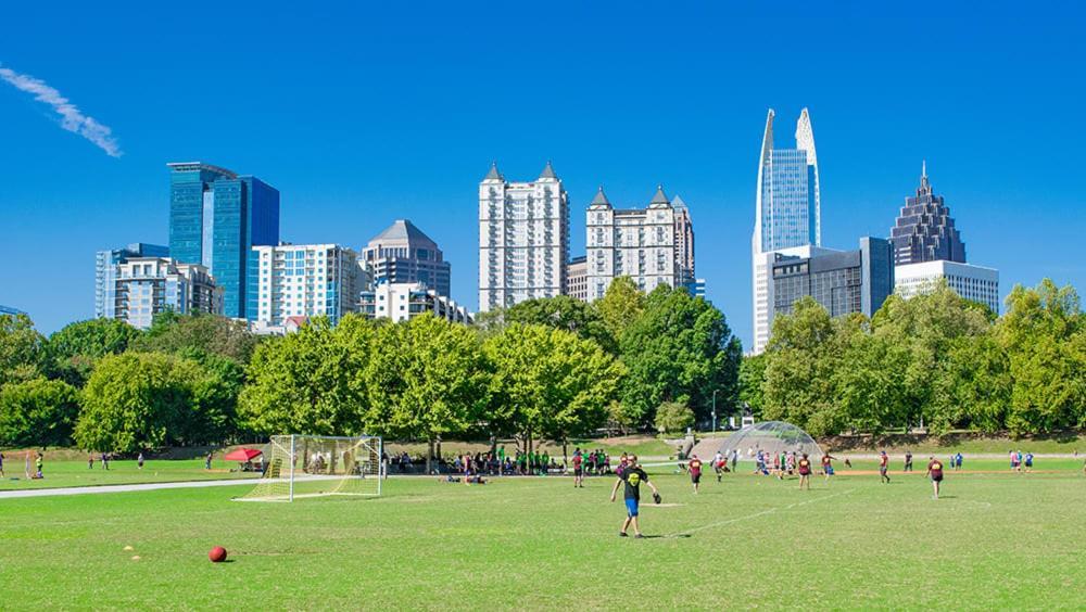 Impressive Mid-Downtown Residence Heart Of Peidmont Park Atlanta Extérieur photo