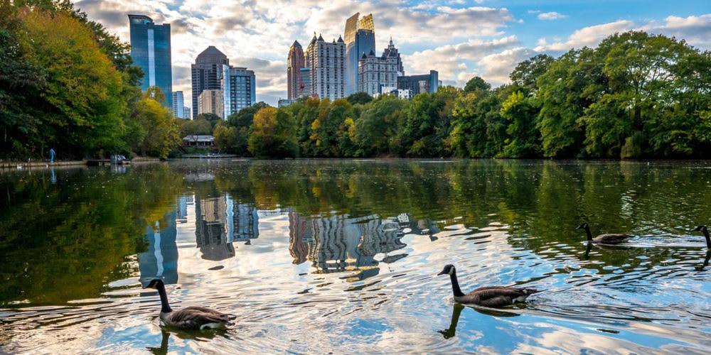 Impressive Mid-Downtown Residence Heart Of Peidmont Park Atlanta Extérieur photo